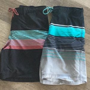 EUC swim trunks 9” inseam